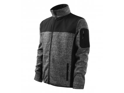 softshellova--bunda-panska-Casual 550 - knit gray