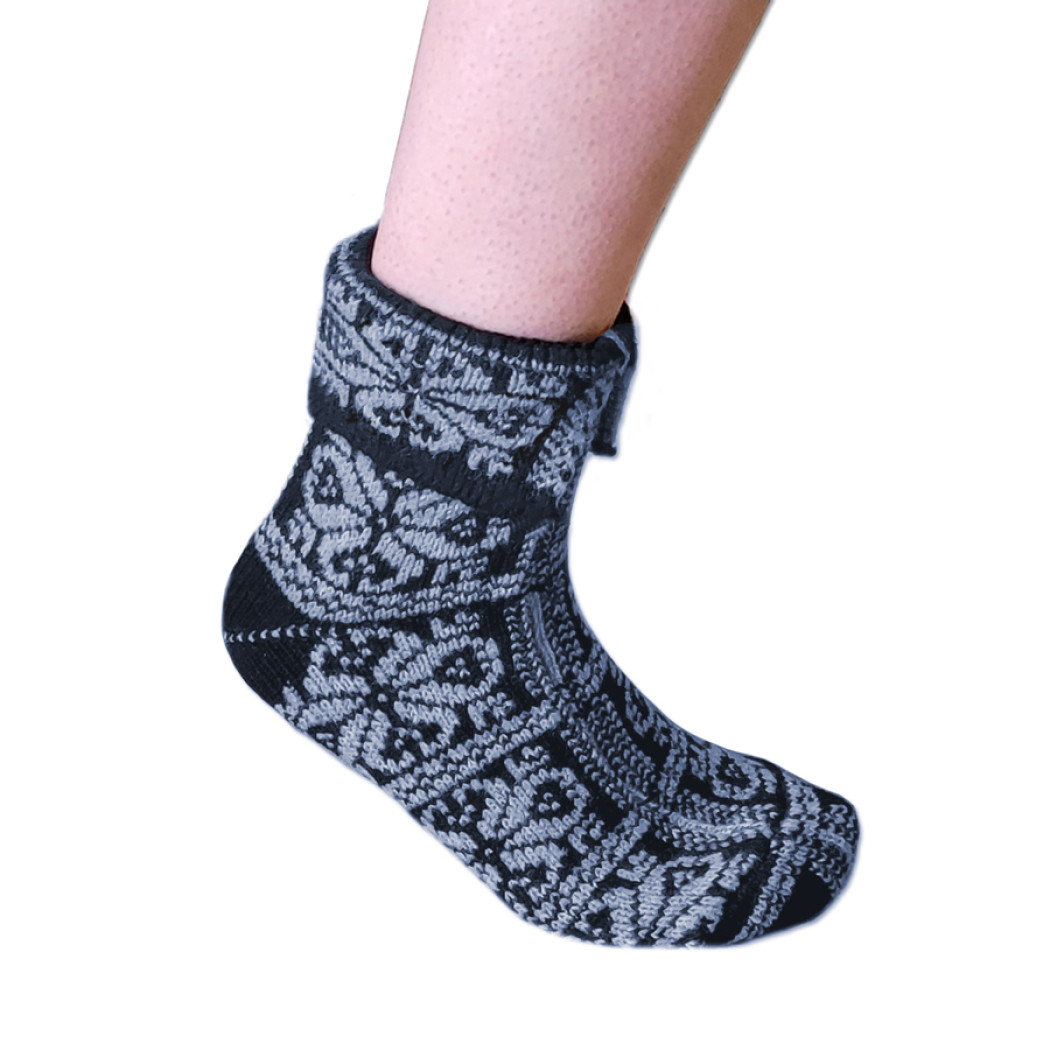 Ovčí věci Merino ponožky Peruánky extra teplé a pohodlné Barva: Vzor C, Velikost: 35-38