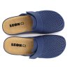 leon 970 damske kozene pantofle modra 06
