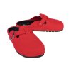 damske plstene pantofle BZ155 cervena z04