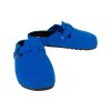 damske plstene pantofle BZ155 modra z04