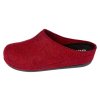 damske plstene pantofle BZ250 bordo z02