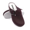 damska obuv na klinku LEON 1100 bordo z03