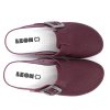 damska obuv na klinku LEON 1100 bordo z02