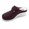damska obuv na klinku LEON 1100 bordo z01