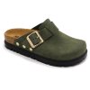 leon 6006 damske korkove pantofle na platforme zelena preview