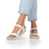 damske kozene sandaly MIRI PEARL WHITE z04