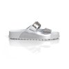 damske kozene pantofle ZAMIRA SILVER z02