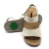 leon 520 comfort damske kozene zdravotni sandaly kremove 03