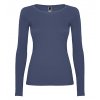 damske bavlnene triko s dlouhym rukavem anika denim modra 0001