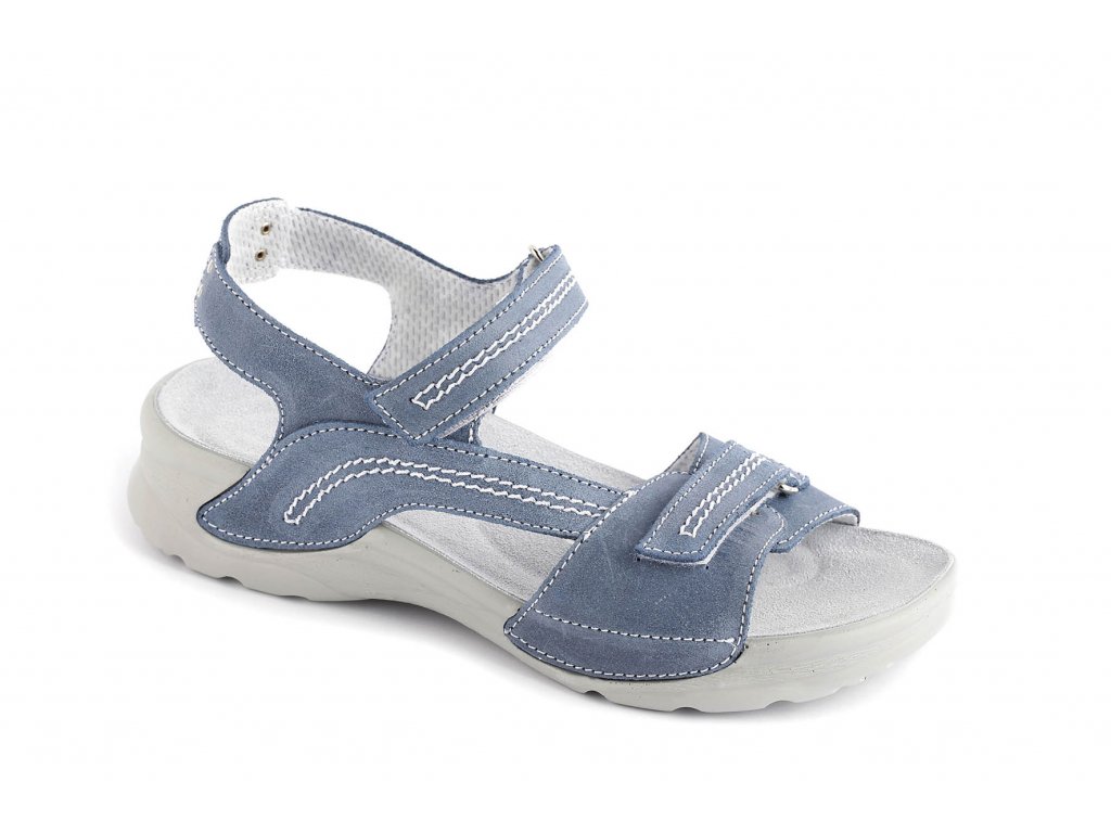 Dámské sandále Medistyle Saša modré - Zdravotní obuv Letná