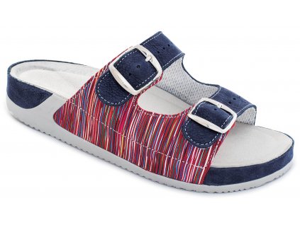 Rozára modrá proužek