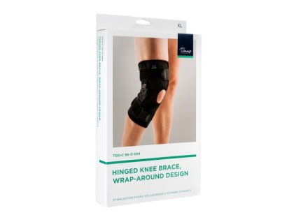 a stabilizator stawu kolanowego z szynami otwarty model 504 67178