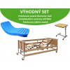 VÝHODNÝ SET: Polohovací postel BURMEIER DALI ARMINIA | Zdravotní matrace | Polohovací stolek