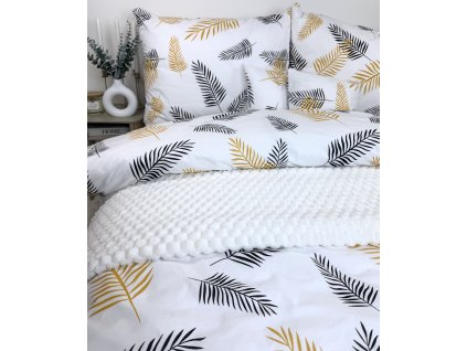 Posteľná obliečka Palmový List 140x200:70x90 cm 2