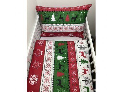 christmas redgreen postielka