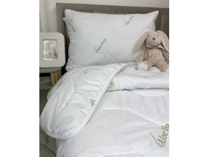 letny set do postielky aloe vera green