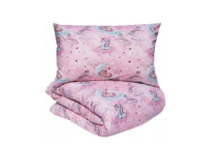 Posteľná obliečka do postieľky Unicorn 90x130/45x65 cm
