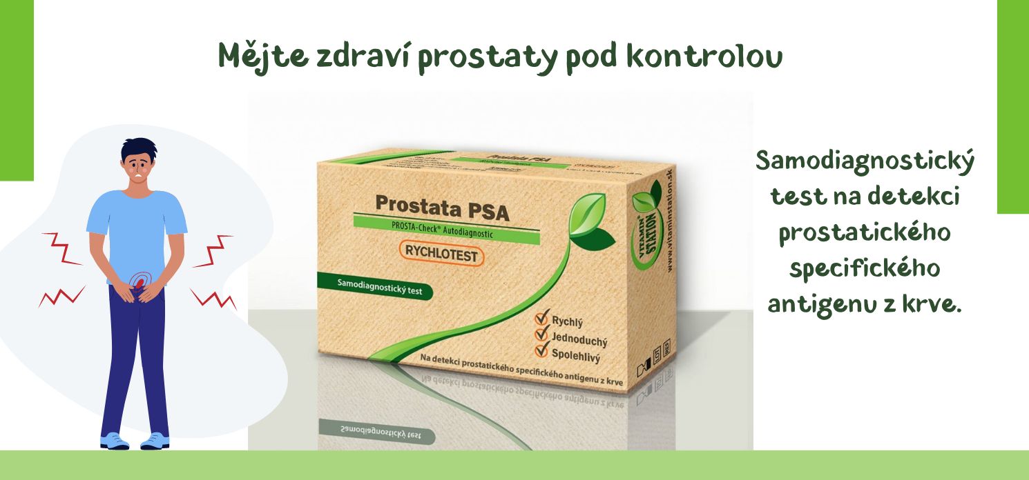 Mějte zdraví prostaty pod kontrolou