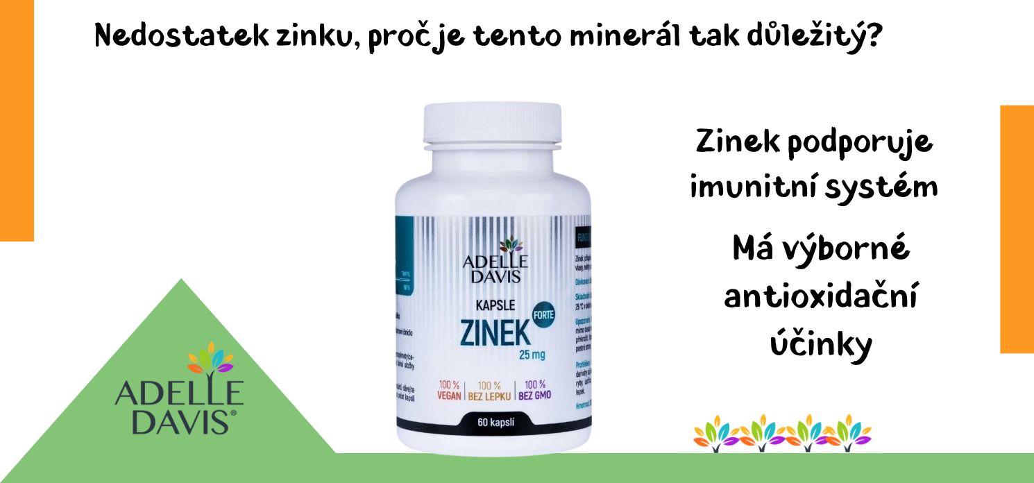 Nedostatek zinku a proč je tento minerál tak důležitý?