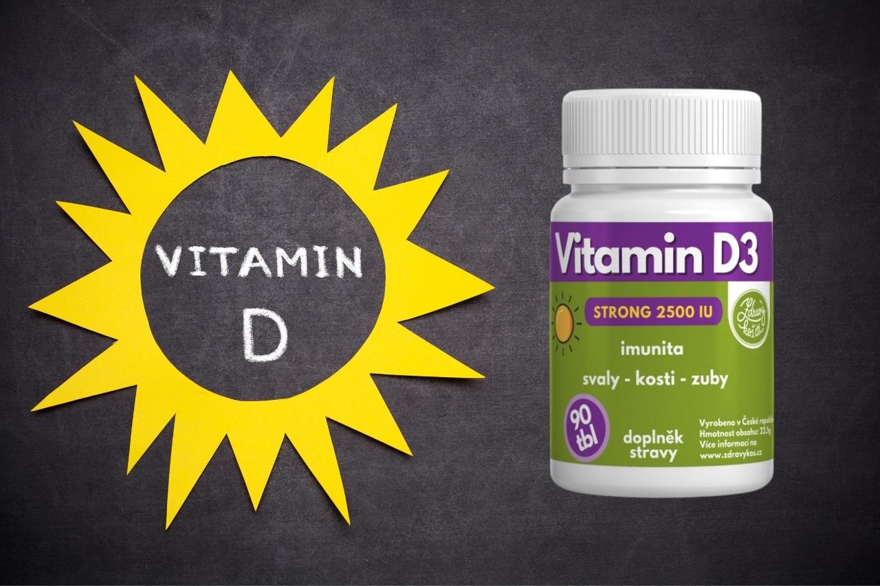 Vitamín D pro dobrou náladu, zdravé kosti a dokonalou imunitu