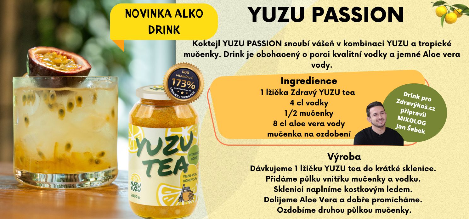 YUZU alko DRINK YUZU PASSION