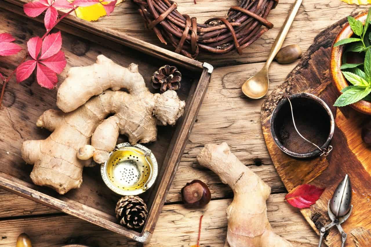 Zázvor nejen pro přípravu čaje