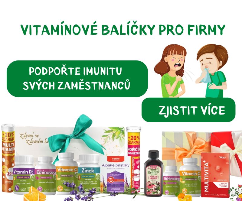 Vitamínové balíčky pro firmy