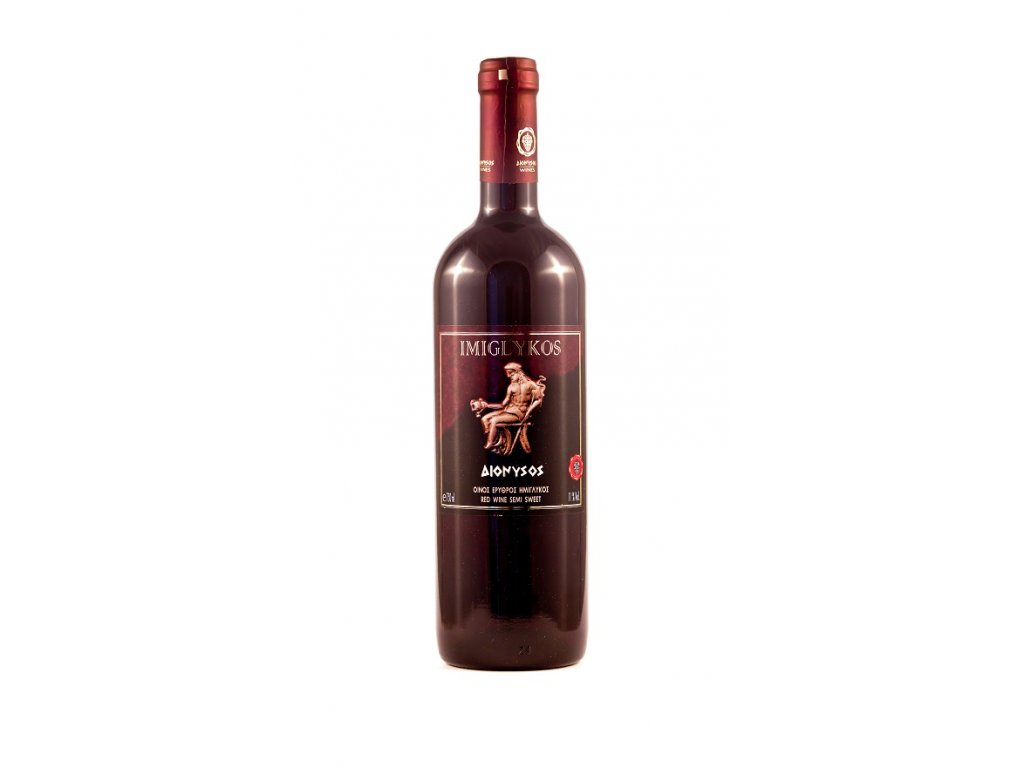 Imiglykos Dionysos, červené suché víno 0,75l
