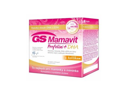 GS Mamavit Prefolin DHA 30 tablet 30 kapsli