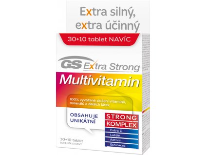 GS Extra Strong Multivitamin, 30+10 tablet