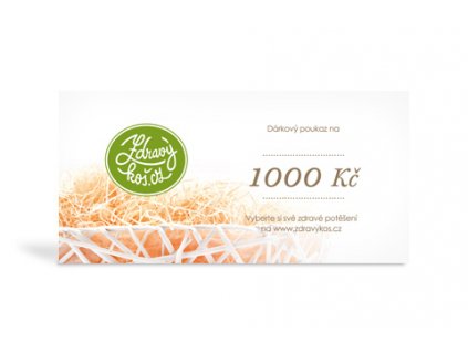 Voucher 1 000 Kč