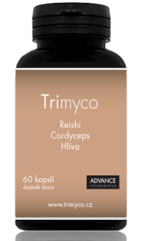ADVANCE Nutraceutics Trimyco - Reishi, Cordyceps, Hlíva, 60 kapslí
