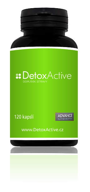 Levně ADVANCE Nutraceutics DetoxActive - přírodní očista Vašeho těla, 120 kapslí