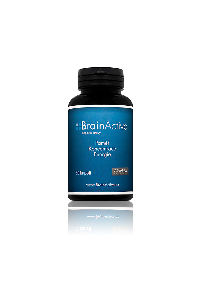 ADVANCE Nutraceutics BrainActive - paměť, energie, soustředění, 60 kapslí