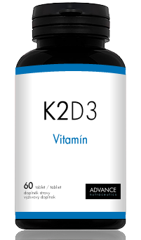 ADVANCE Nutraceutics K2D3 ADVANCE - unikátní vitamin 60tbl.