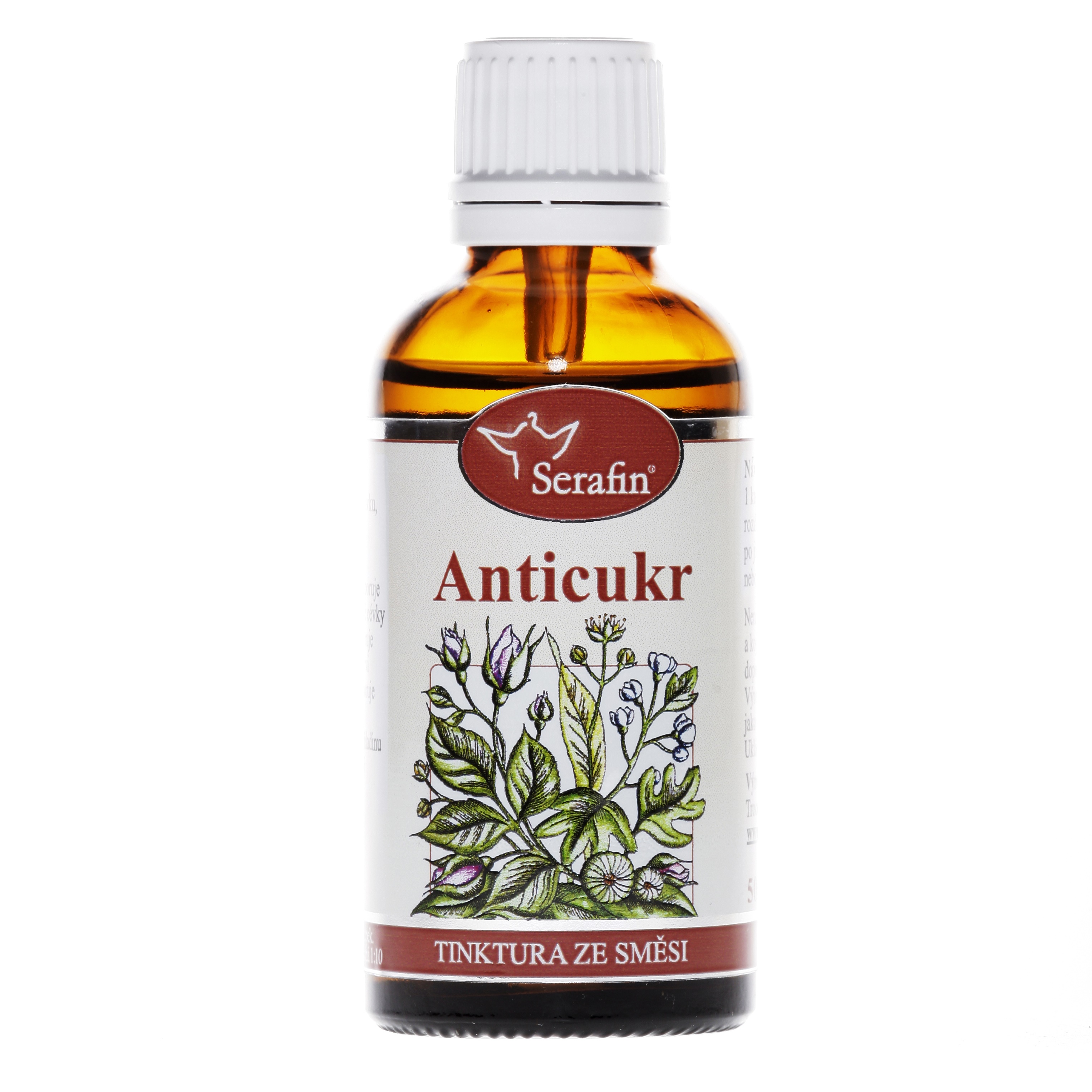 Serafin byliny Anticukr - tinktura ze směsi pupenů 50ml