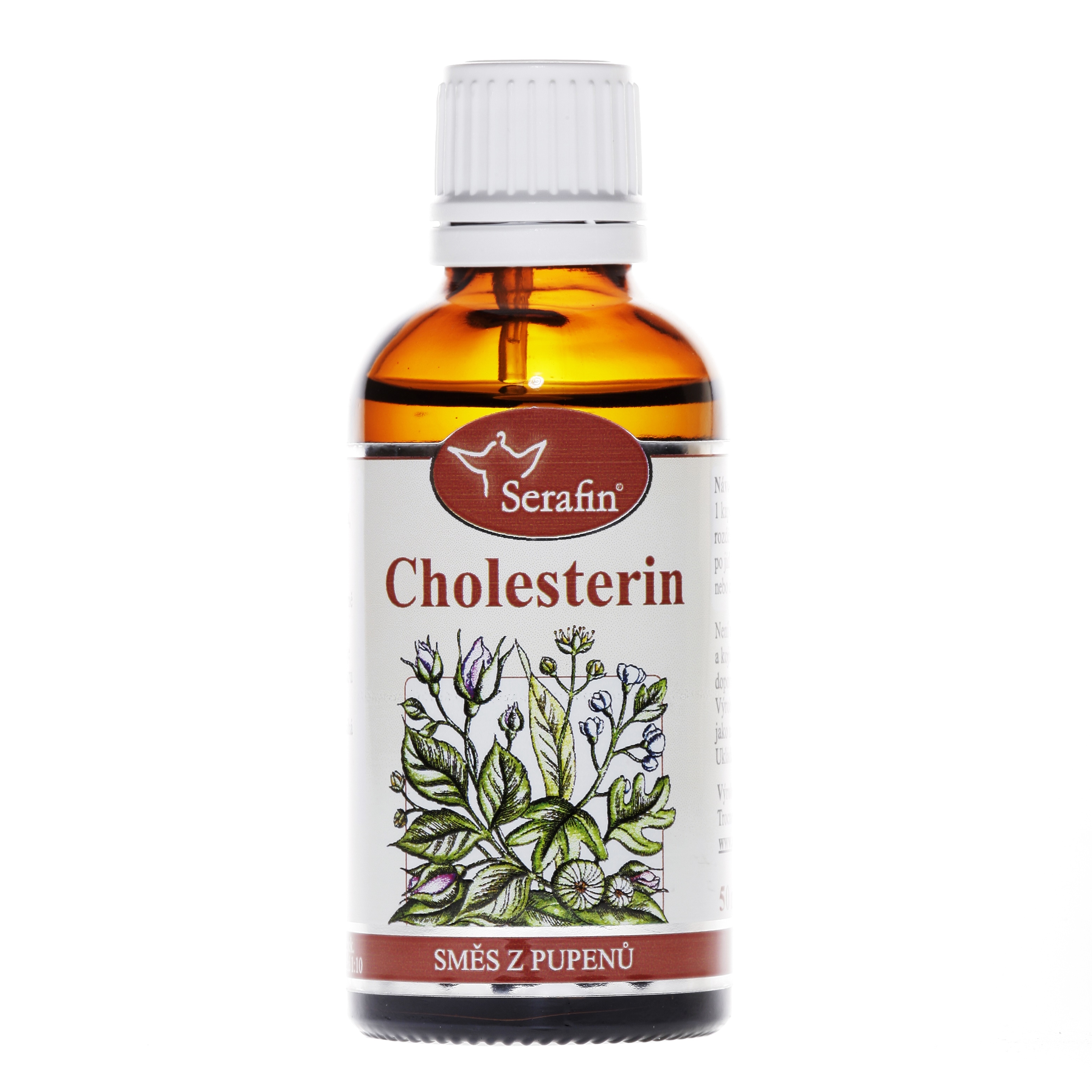 Serafin byliny Cholesterin - tinktura ze směsi pupenů 50ml