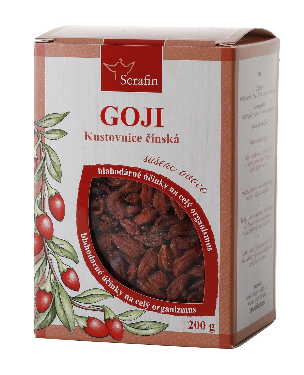 Serafin byliny Goji - sušené ovoce 200g