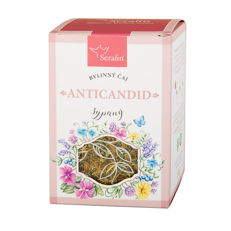Serafin byliny Anticandid - bylinný čaj sypaný 50g