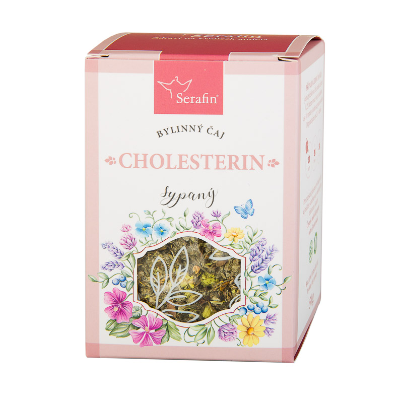 Serafin byliny Cholesterin - bylinný čaj sypaný 50g