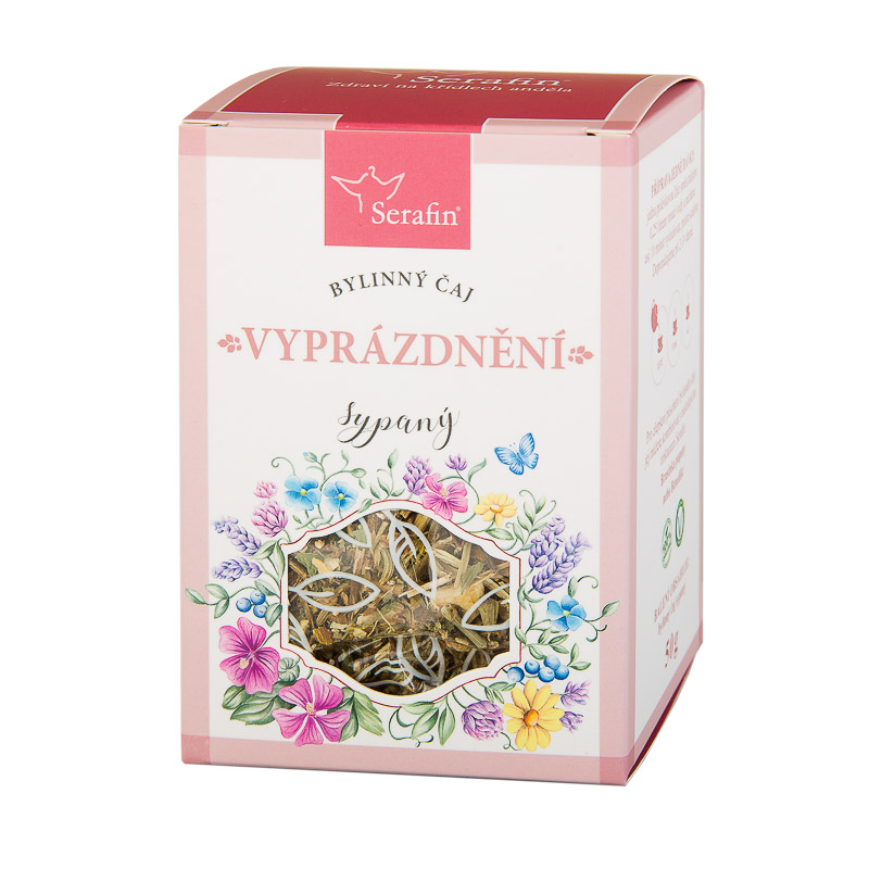 Levně Serafin byliny Vyprázdnění - bylinný čaj sypaný 50g
