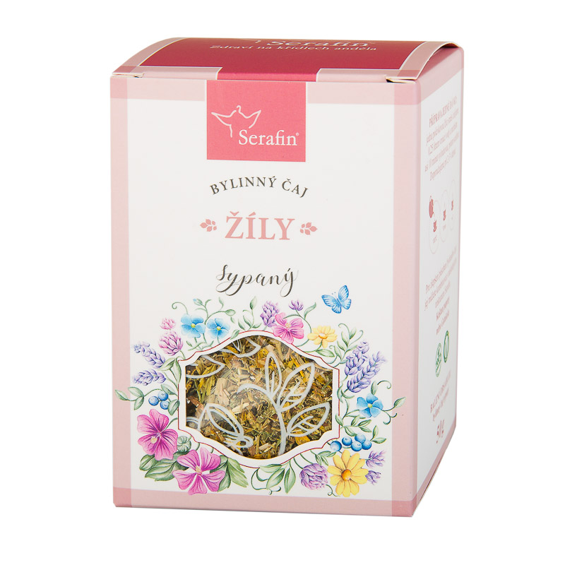 Levně Serafin byliny Žíly - bylinný čaj sypaný 50g