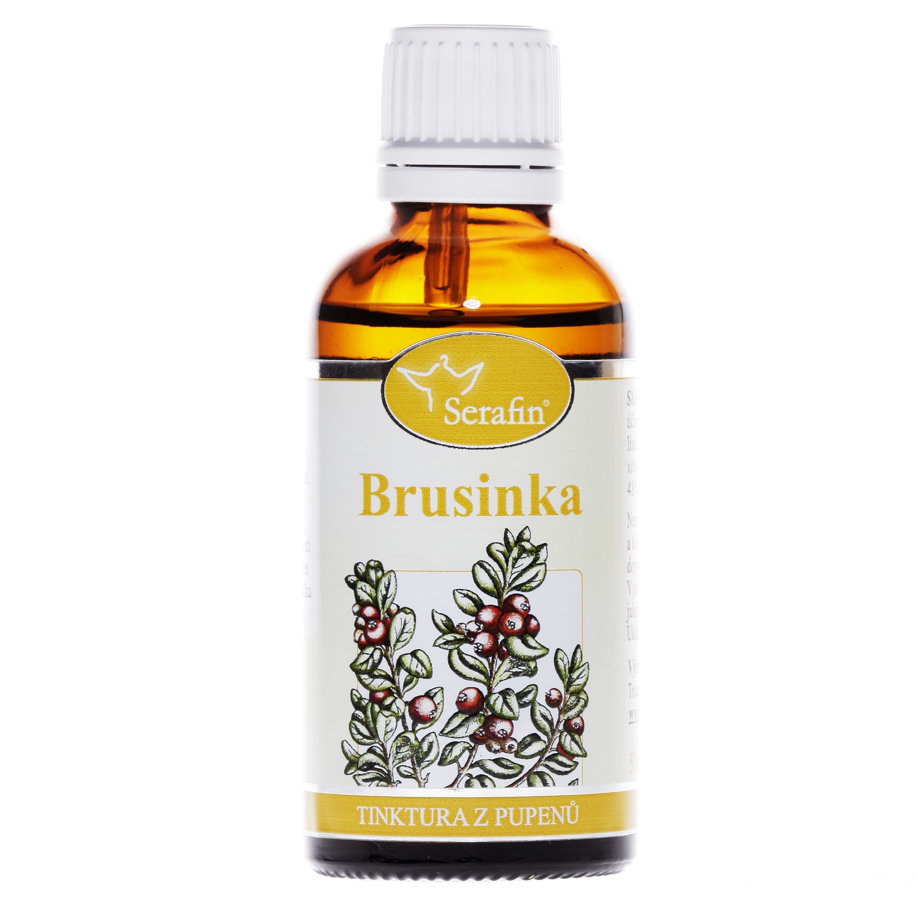 Serafin byliny Brusinka - tinktura z pupenů 50ml