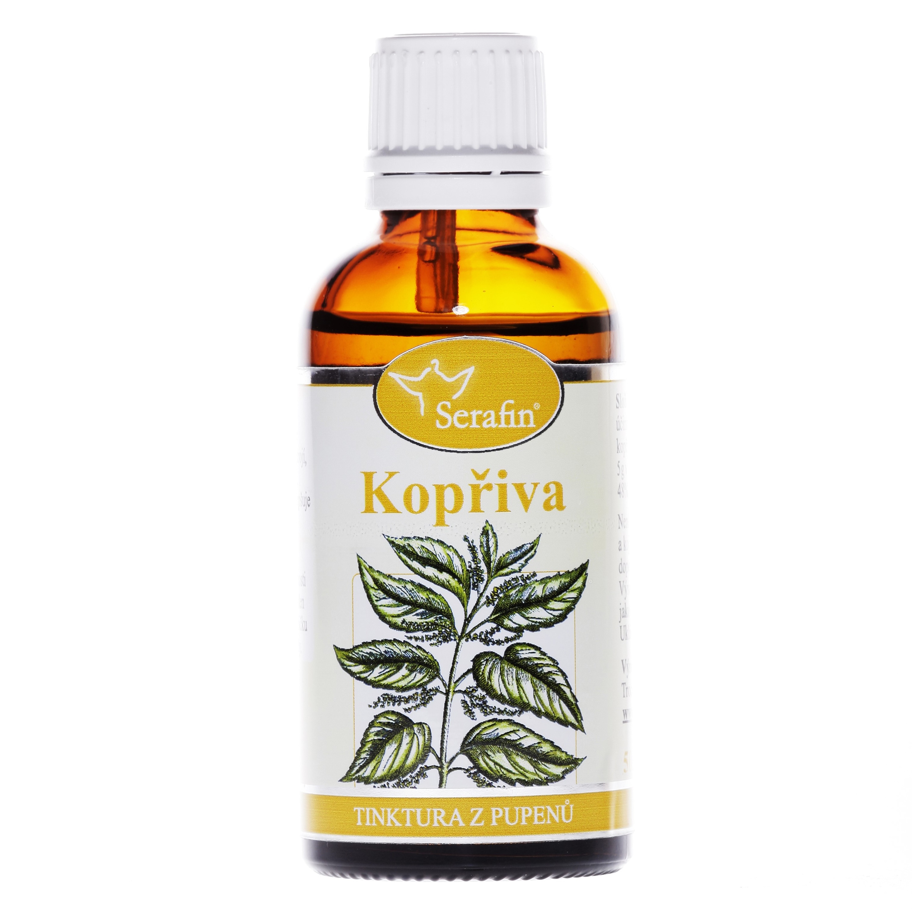 Serafin byliny Kopřiva - tinktura z pupenů 50ml