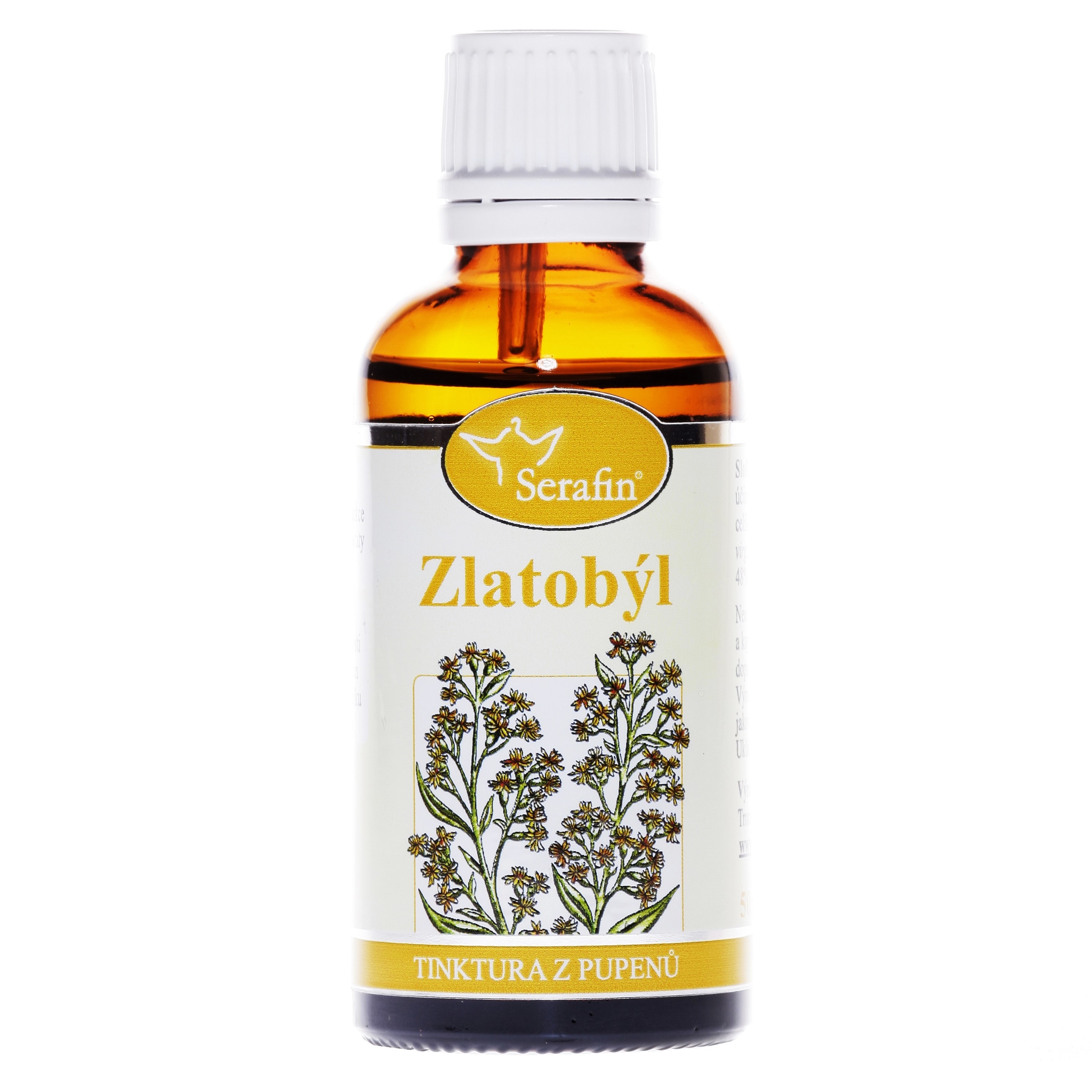 Serafin byliny Zlatobýl - tinktura z pupenů 50ml
