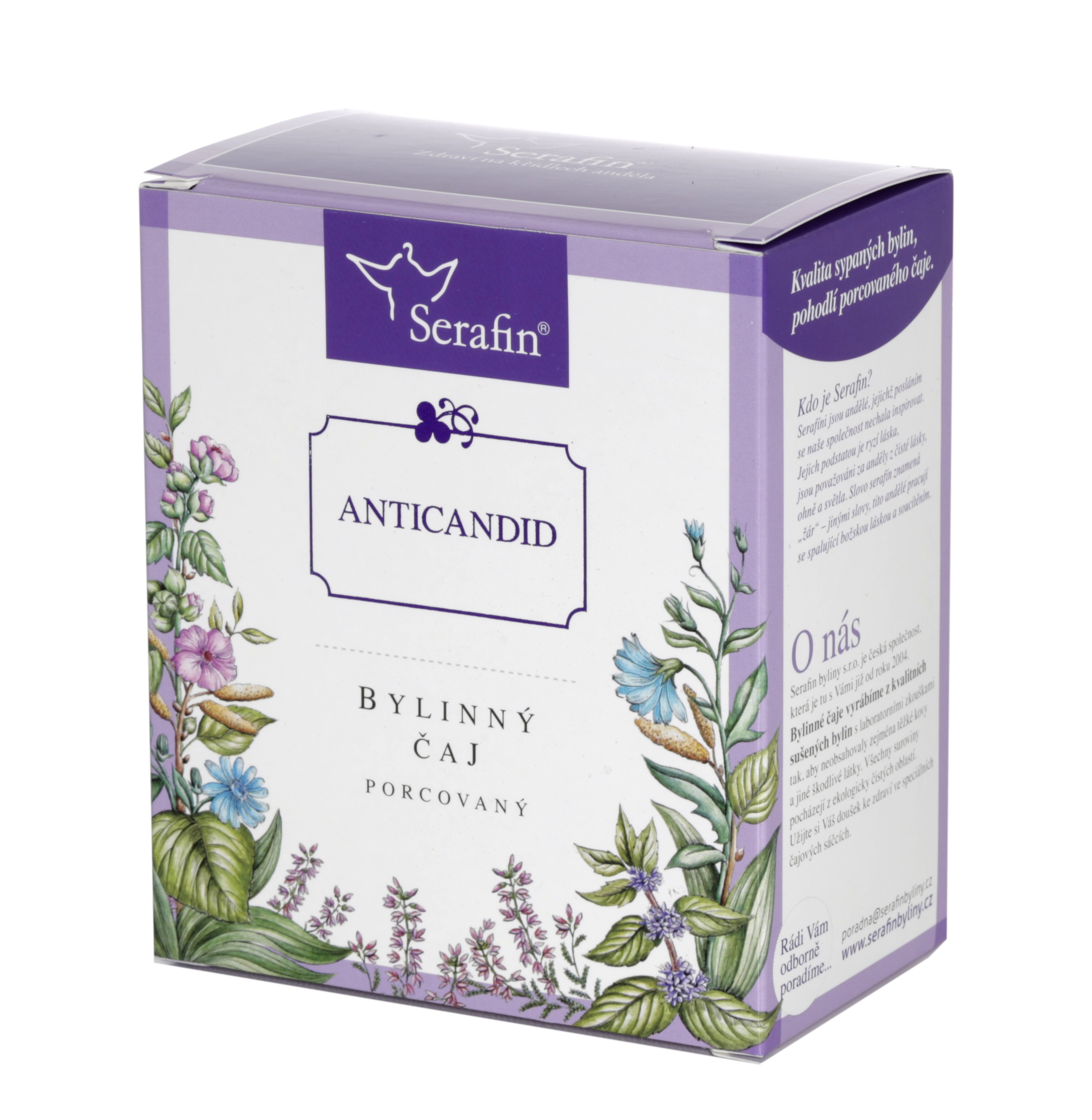 Levně Serafin byliny Anticandid - bylinný čaj porcovaný 37,5g