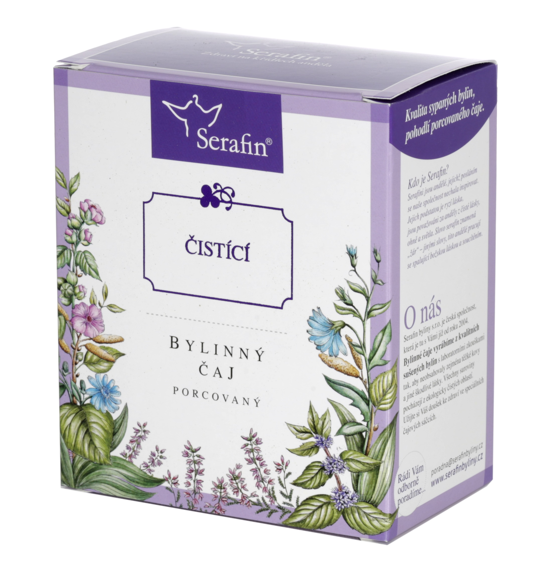Levně Serafin byliny Čistící - bylinný čaj porcovaný 37,5g