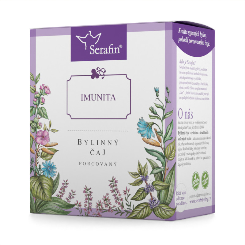 Levně Serafin byliny Imunita - bylinný čaj porcovaný 37,5g