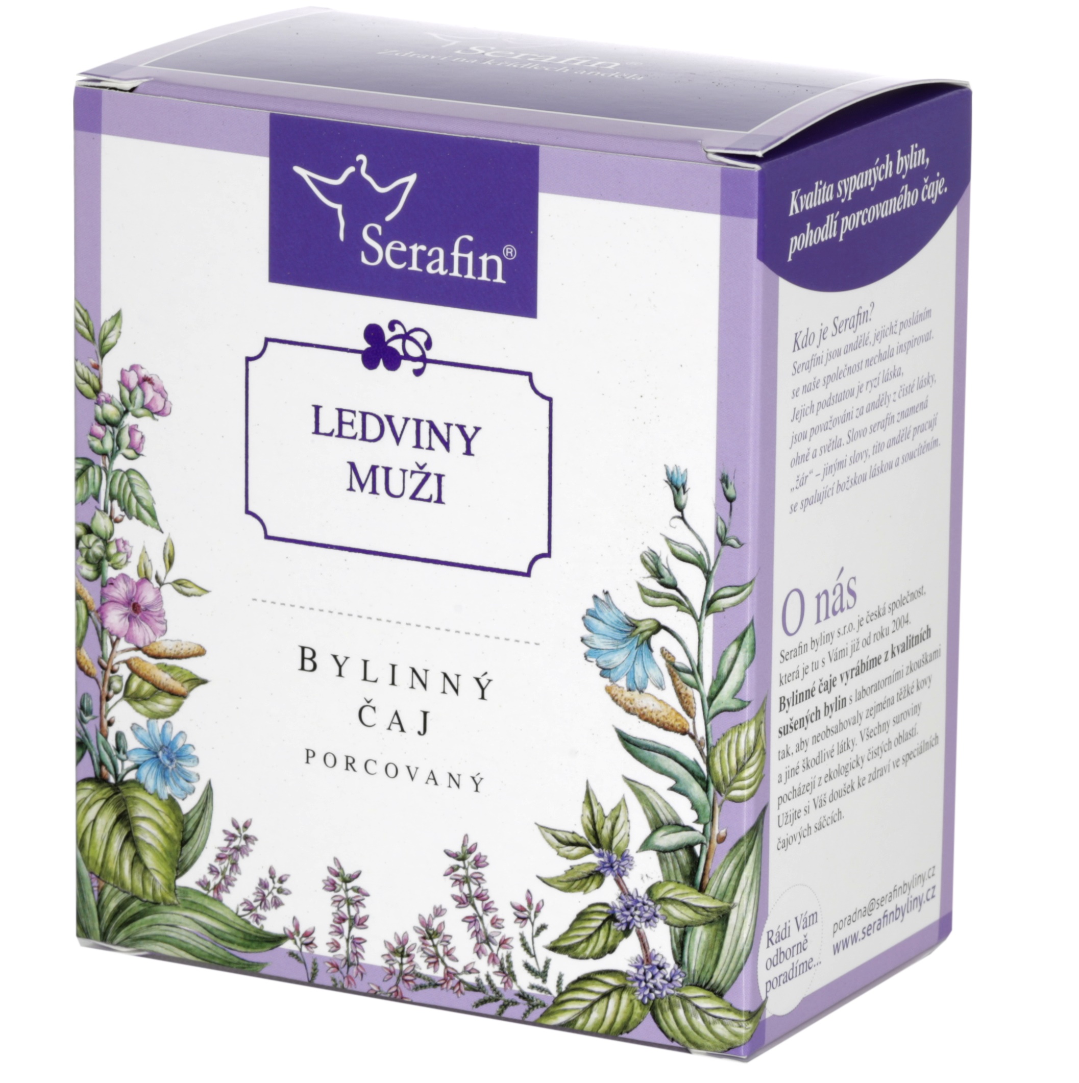 Levně Serafin byliny Ledviny muži - bylinný čaj porcovaný 37,5g